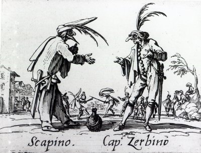 Balli de Sfessania by Jacques Callot